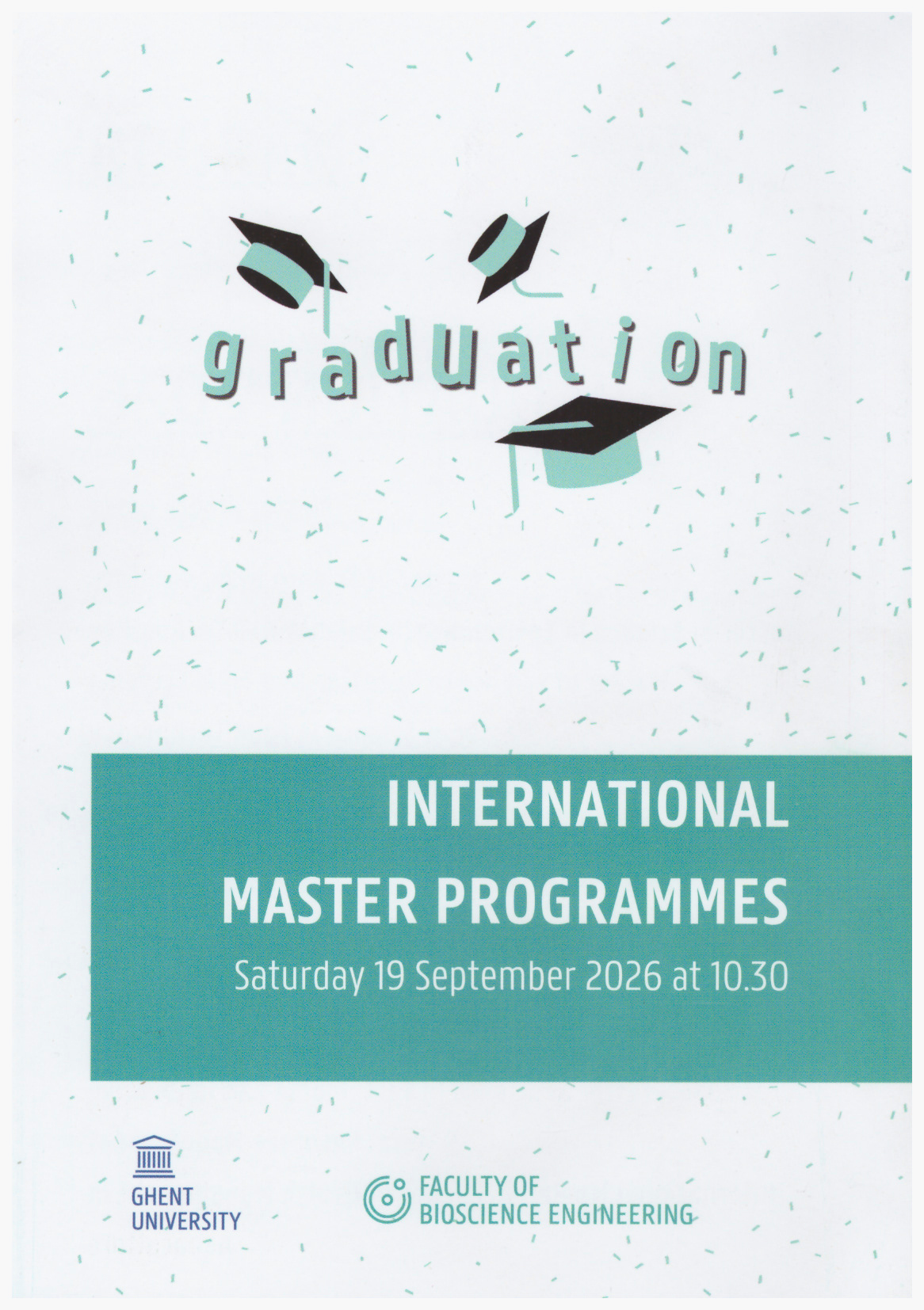 Absolventi medzinárodného študijného programu IMRD si v Belgickom Gente prevzali svoje diplomy